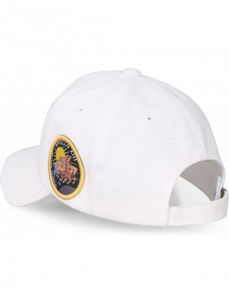 Baseball Caps NASA Meatball Logo Embroidery Baseball Cap Apollo 13 Patch Trucker Hat - White_xl - CM18Q0A5Q3C $37.98