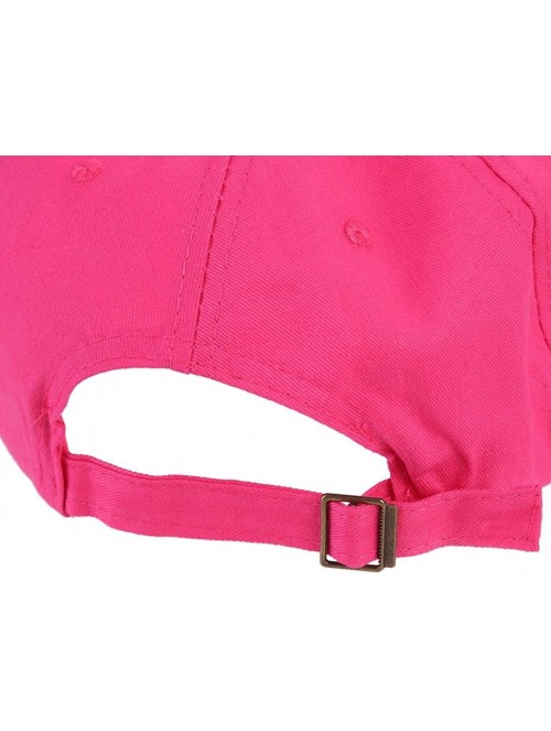 Sun Hats Womens Baseball Cap Rhinestone Paw Shaped Snapback Hat - Hot Pink - CE18EGLIWY5 $12.42