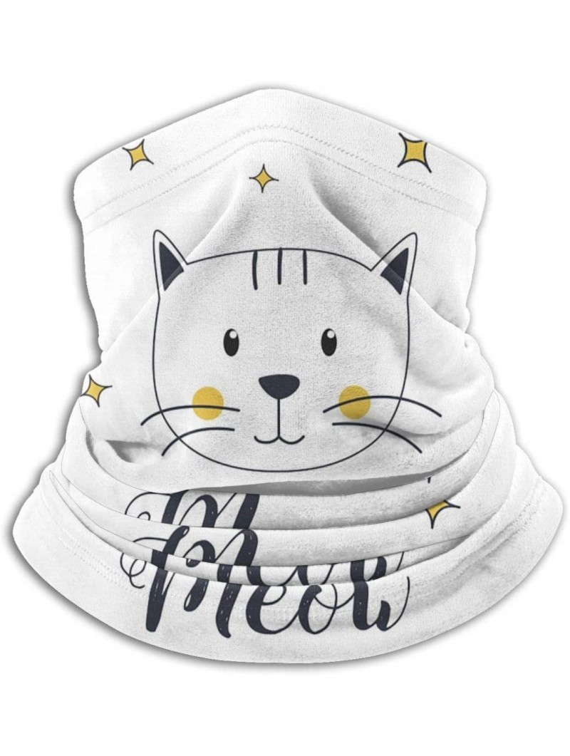 Balaclavas Face Mask Custom Colorful Cat Style 3D Seamless Half Face Bandanas Balaclava (style27) - Style27 - C0197ZH0LIG $17.47