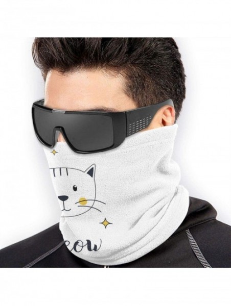 Balaclavas Face Mask Custom Colorful Cat Style 3D Seamless Half Face Bandanas Balaclava (style27) - Style27 - C0197ZH0LIG $17.47