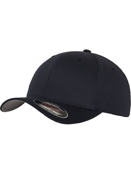 Baseball Caps Men's Wooly Combed - Blue - Navy - CV11OMMS1JL $15.26