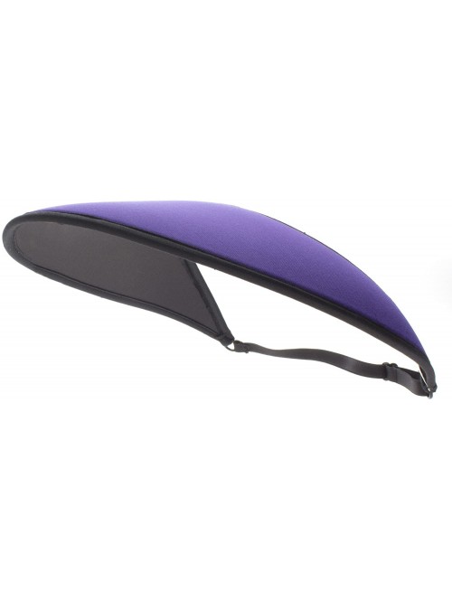 Visors XL Lites Adjustable Sport Sun Visor - Purple - CZ12E3BEVXF $13.38