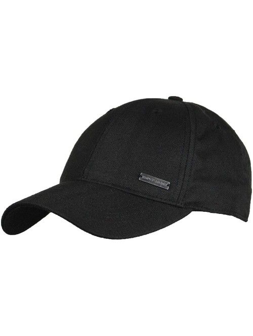 Baseball Caps Baseball King Fifth Profile Cap - Black Herringbone - CK18CHC8RTZ $25.72