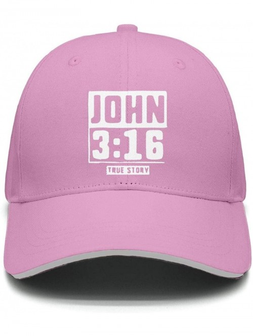 Baseball Caps John True Story Christian Unisex Cotton Denim Cowboy Cap Sports Dad Cap - Ajohn True Story-3 - CD18KS99UYO $19.91