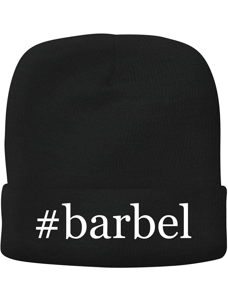 Skullies & Beanies Barbel - Adult Hashtag Comfortable Fleece Lined Beanie - Black - CB18OW428MC $30.64