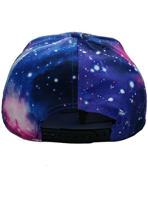 Skullies & Beanies Galaxy Space Sky Snapback Pair Fashion Embroidered Snapback Caps Adjust Hat - Grey - CK1822C7W0K $13.62