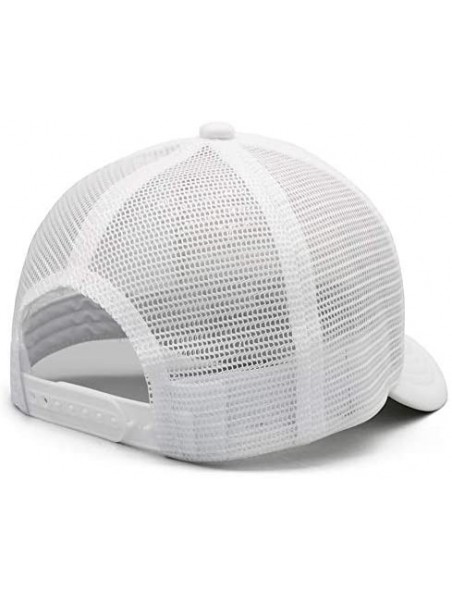 Baseball Caps Men Baseball Cap Fashion Adjustable Mesh Archery Red Dad Trucker Golf Hat - White-2 - CM18A2W893Y $22.41