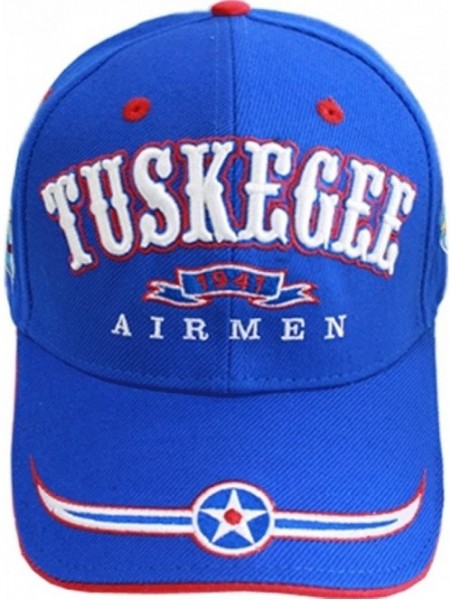 Baseball Caps Big Boy Tuskegee Airmen Commemorative Mens Cap [Royal Blue - Adjustable] - CZ18IR4Z8UH $28.71