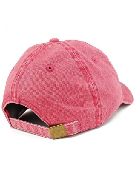 Baseball Caps Established 1934 Embroidered 86th Birthday Gift Pigment Dyed Washed Cotton Cap - Red - CQ12NVDECKZ $19.98