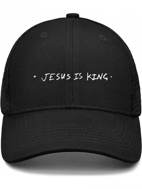 Skullies & Beanies Jesus-is-King-Kanye-west-Cap Unisex Hip-hop Cap Adjustable Truck Driver Hats - Jesus is King-7 - CH18ZLIDH...