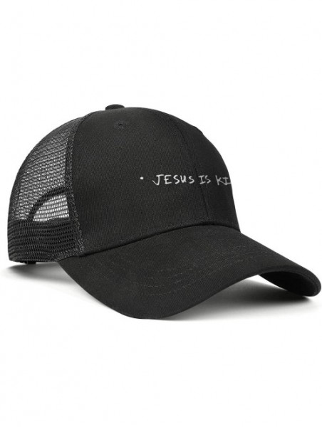 Skullies & Beanies Jesus-is-King-Kanye-west-Cap Unisex Hip-hop Cap Adjustable Truck Driver Hats - Jesus is King-7 - CH18ZLIDH...