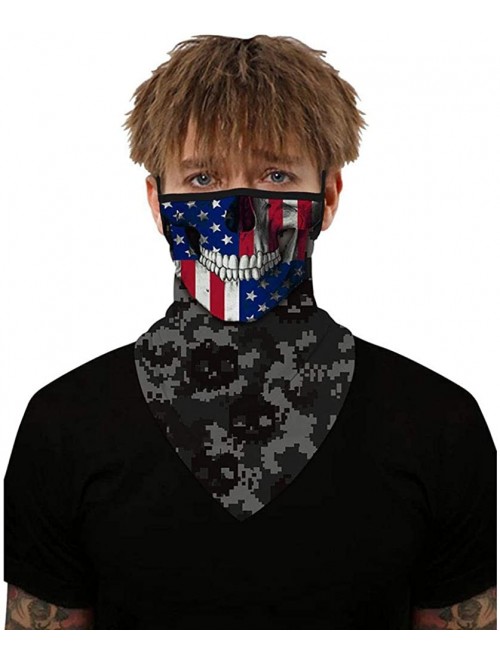 Balaclavas Face Bandana Ear Loops Face Balaclava Men Women Neck Gaiters for Dust Wind Motorcycle Mask - Mjbd-13 - CK199DA6QA0...