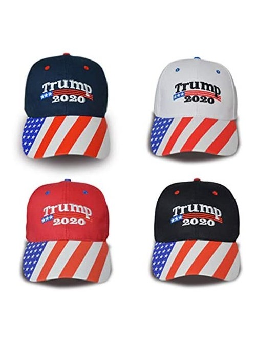 Baseball Caps Trump Military Imagine 2020 Black Cap US Flag Keep America Great hat President - Black-1 - CI192NUTCSS $11.76