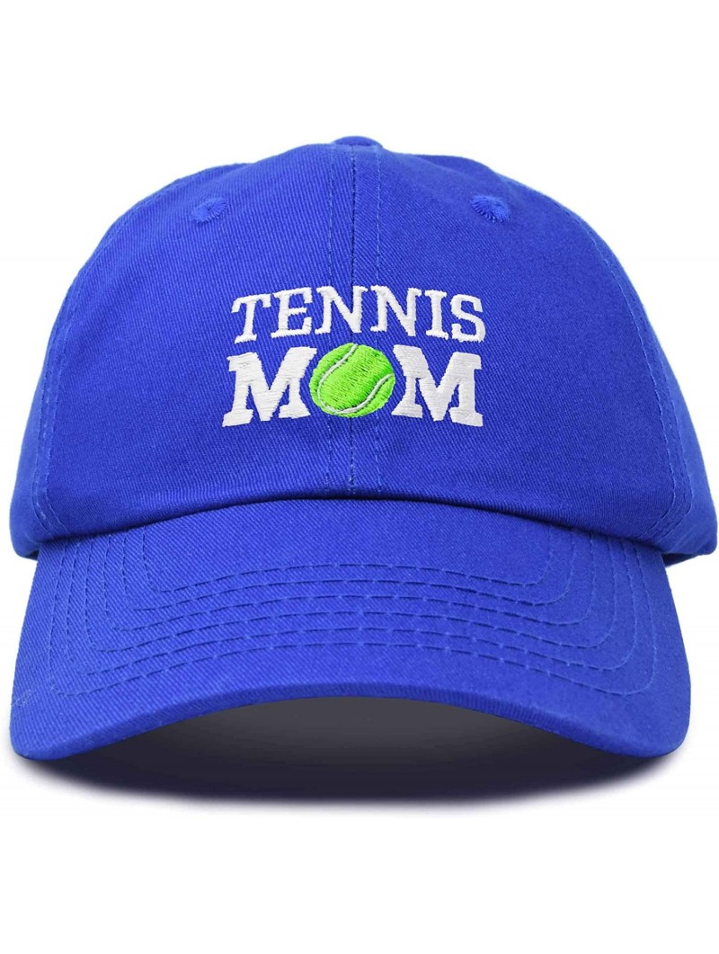 Baseball Caps Premium Cap Tennis Mom Hat for Women Hats and Caps - Royal Blue - CB18IOQIGLL $14.15