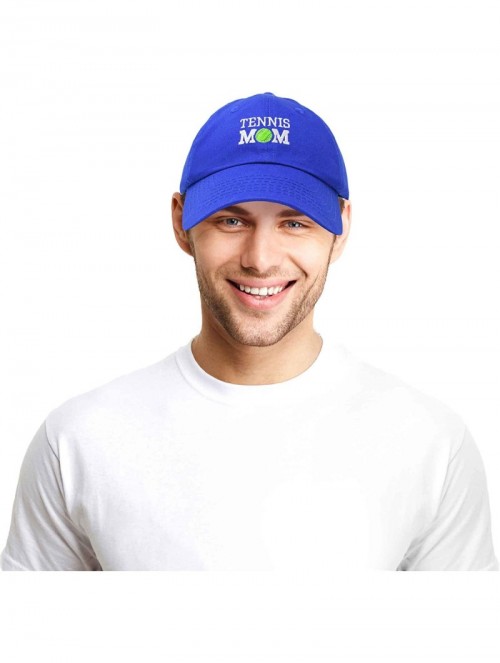 Baseball Caps Premium Cap Tennis Mom Hat for Women Hats and Caps - Royal Blue - CB18IOQIGLL $14.15