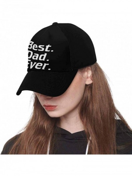 Baseball Caps Best Dad Ever Adjustable Men Baseball Caps Classic Dad Hats for Papa Father- Black - Design 1 - CK18QA8QEAO $37.34