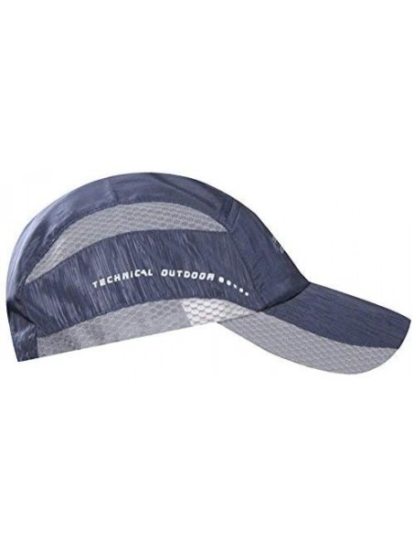 Baseball Caps Mens Golf Baseball Race Running Summer Mesh Tennis Ball Quick Dry Hat Cap Visor - Navy - CH12KH3ECIR $10.87