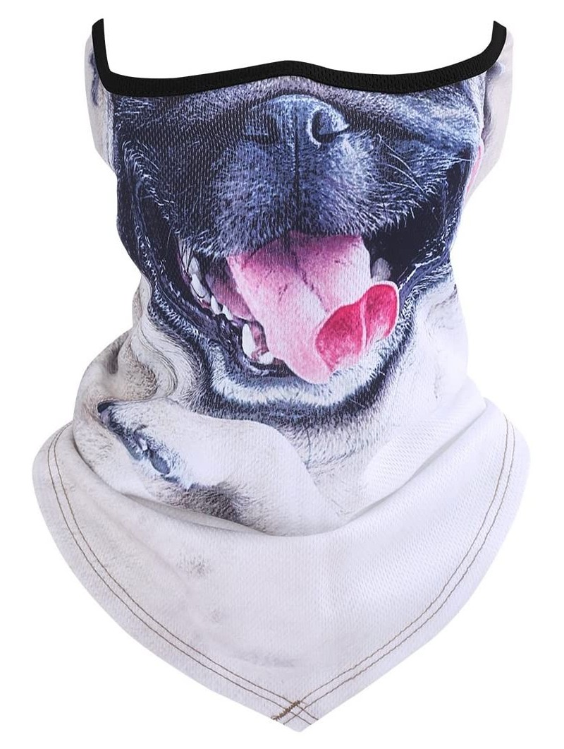 Balaclavas Unisex 3D Prints Animal Pattern Half Face Mask Neck Gaiter Warmer Scarf for Outdoor Sports - A04 - C0186R056MD $14.84