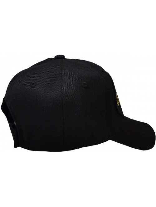 Baseball Caps 5th Air Force Korea Cap Black - C11287WZ52H $25.48