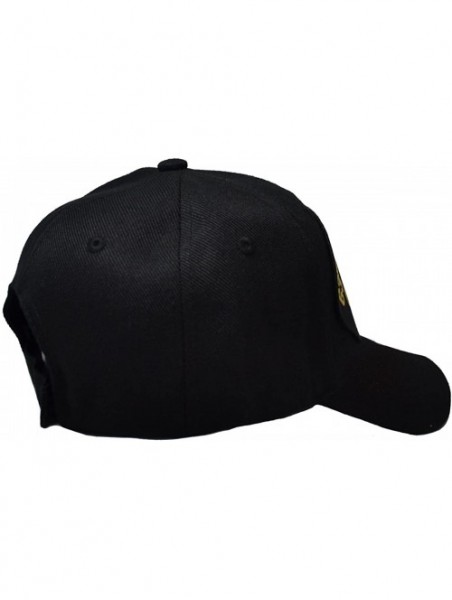 Baseball Caps 5th Air Force Korea Cap Black - C11287WZ52H $25.48