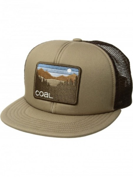 Baseball Caps Men's The Hauler Mesh Back Trucker Hat Adjustable Snapback Cap - Dark Khaki - C31867TEEKK $37.95