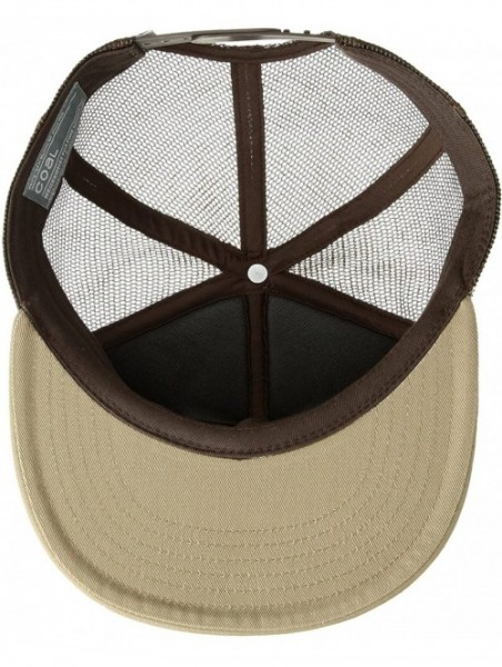 Baseball Caps Men's The Hauler Mesh Back Trucker Hat Adjustable Snapback Cap - Dark Khaki - C31867TEEKK $37.95