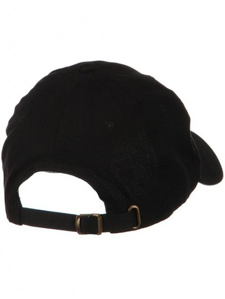 Baseball Caps Low Profile Light Weight Brushed Cap - Black - CM1153M8YZ5 $14.93