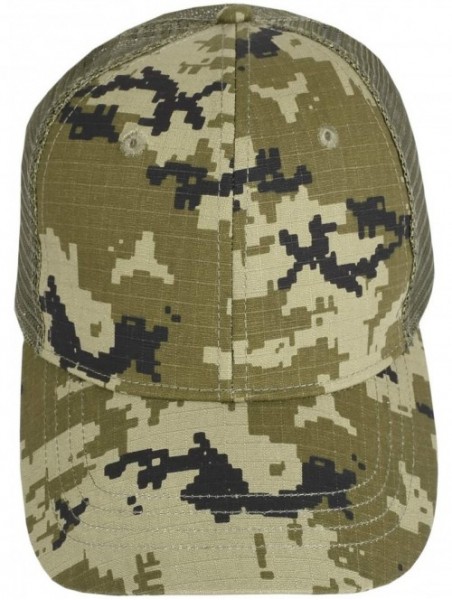 Baseball Caps Men's Hunting Fishing Hat Camo Series Adjustable Mesh Ball Cap 3D Embroidered - Camo 2 - CH18X2479Z4 $11.00