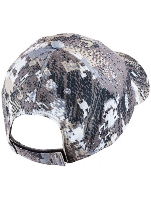 Baseball Caps SITKA Gear Men's Sitka Quick-Dry Water-Resistant Stretchy Hunting Ball Cap - Elevated Ii - CJ11AZI0KZD $34.07