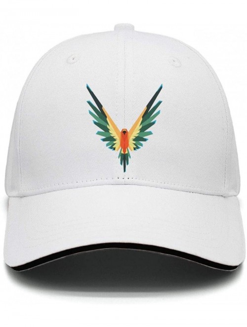 Baseball Caps Maverick Bird Logo Black Cap Hat One Size Snapback - 0logan Sun Conure-3 - CC18LTGESTS $18.35