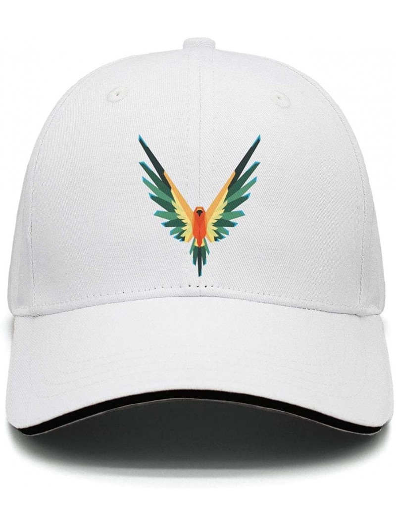 Baseball Caps Maverick Bird Logo Black Cap Hat One Size Snapback - 0logan Sun Conure-3 - CC18LTGESTS $18.35