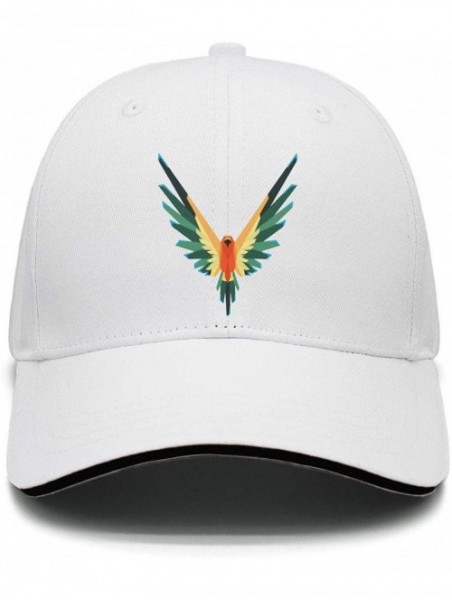 Baseball Caps Maverick Bird Logo Black Cap Hat One Size Snapback - 0logan Sun Conure-3 - CC18LTGESTS $18.35