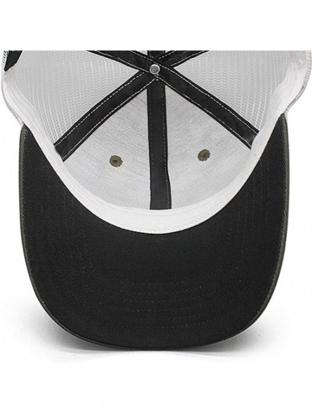 Baseball Caps Men USA 34th Red Bull Infantry Division Grid Baseball Caps with ANG More Outdoor Activities - CP194CHU5UI $18.77