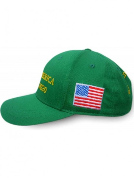 Baseball Caps MAGA Donald Trump Keep America Great 2020 Premium Hat KAG MAGA - Green - C218I7NWT6Y $24.84