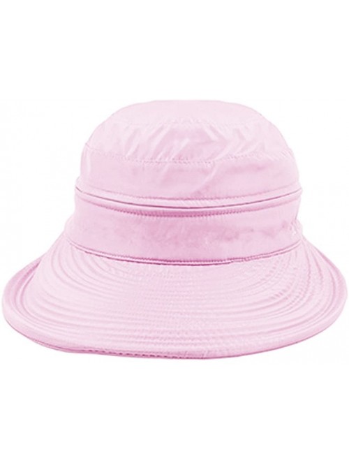 Sun Hats Womens 2in1 Wide Brim Summer Folding Anti-UV Golf Tennis Sun Visor Cap Beach Hat - Light Pink - CG12H3WGQO3 $14.31