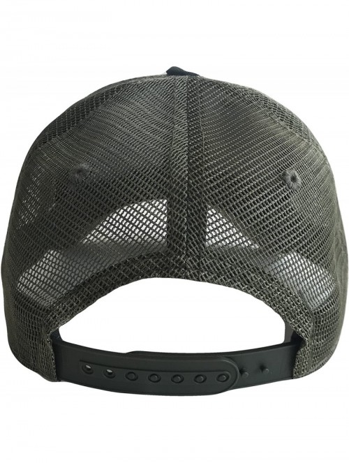 Baseball Caps Hecho En Mexico Camo Mesh Trucker Cap(Camouflage- One Size) - CN18CS5099M $24.88