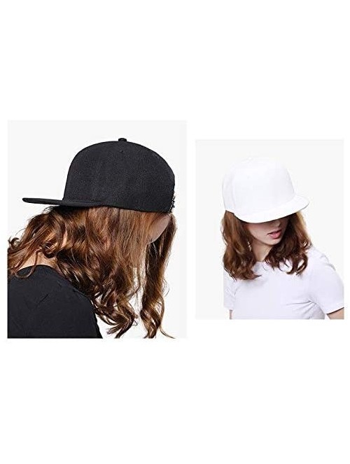 Baseball Caps Men Popeye_The Sailor Spinach Baseball Snapback Hats Adjustable Six Panel Fashion Hat - White - CP192UZYEC4 $16.43