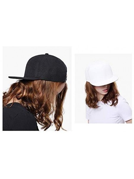 Baseball Caps Men Popeye_The Sailor Spinach Baseball Snapback Hats Adjustable Six Panel Fashion Hat - White - CP192UZYEC4 $16.43