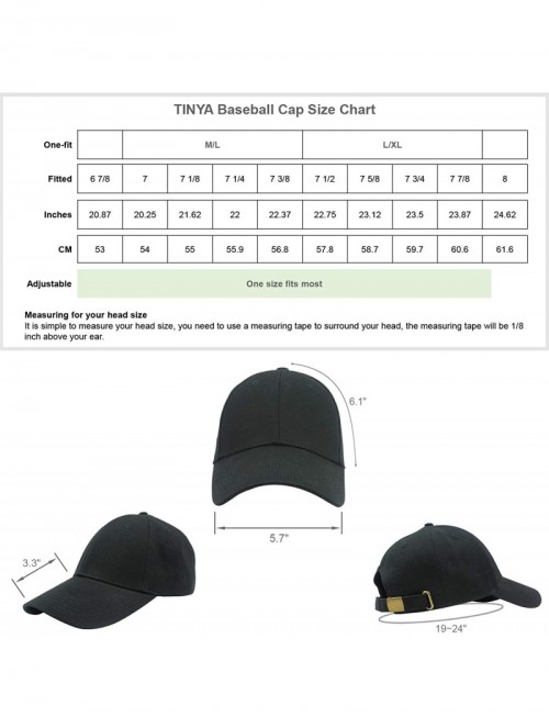 Baseball Caps Baseball Cap Men Women - Plain Sports Adjustable Youth Ball Hat - Black - CP18NKHX9N0 $11.96