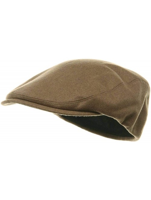 Newsboy Caps Men's Wool Ivy Newsboy Cap Hat - Camel - C111OHTQNIP $15.39