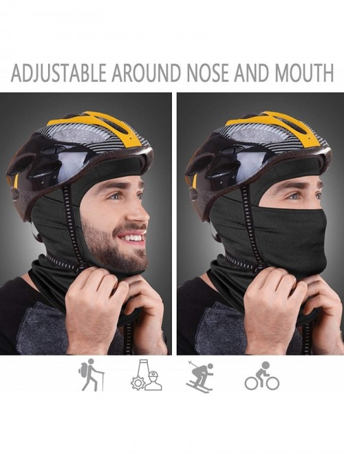 Balaclavas Balaclava Face Mask UV Protection for Men Women Ski Sun Hood Tactical Masks - Jungle Camouflage - CP1966EM89I $13.63