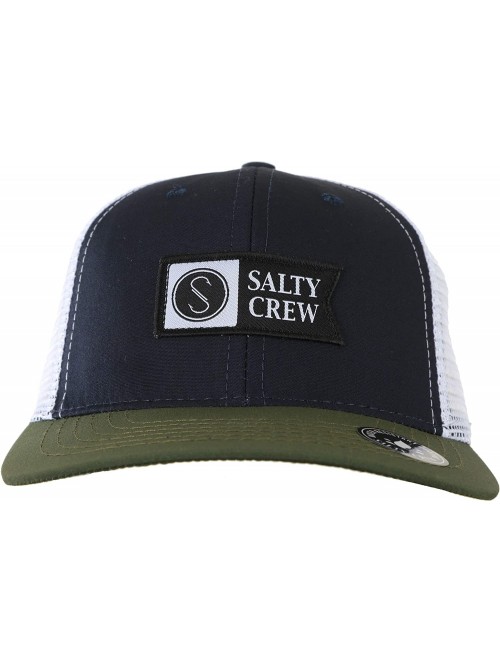 Baseball Caps Pinnacle Retro Trucker - Navy/Olive - CV18W40O4NA $26.13