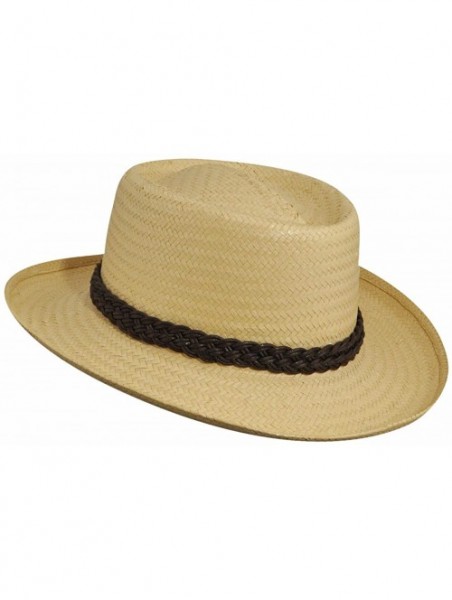 Fedoras Joseph Weave Gambler - Natural - CK11RIC4URT $44.89