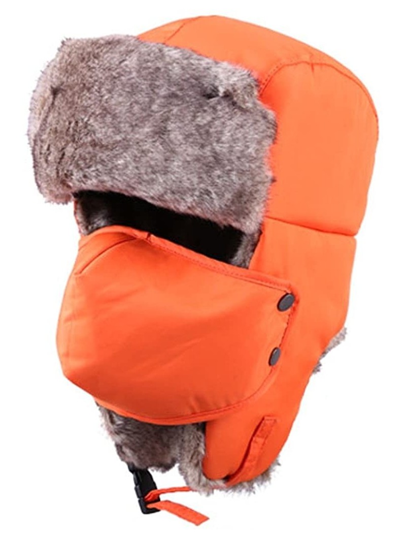 Balaclavas Winter Classic Trapper Hat- for Camping-Skiing-Snowboarding - Em07 - CE1296WDC7R $47.59