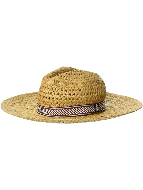 Fedoras Men's Stone Tramp Straw Sun Hat - Brown - CM18W5NQTEX $40.71