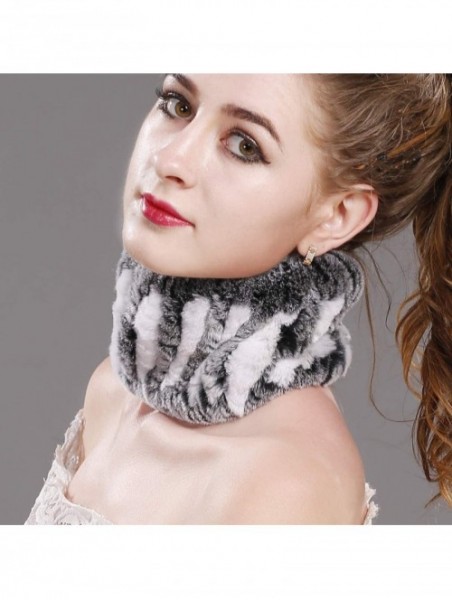 Cold Weather Headbands Fur Headband for Womens Winter Neck Warmer Gaiter Tube Elastic Ski Ear Warmer Headwrap Women Scarf Muf...