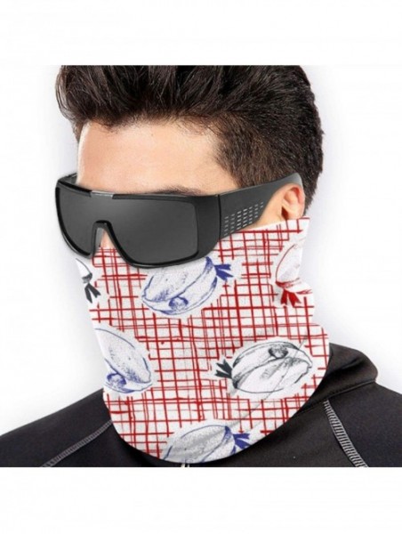 Balaclavas Boat Neck Gaiter Warmer Windproof Mask Face Mask Winter Balaclava Scarf Cover - Style 33 - CP197QXUAOE $27.37