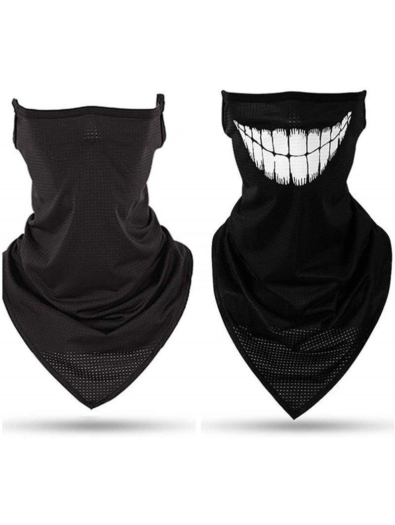 Balaclavas Balaclava Ear Loops Rave Scarf Triangle Neck Gaiter Bandana Breathable Outdoor Motorcycle Cycling Sports Festival ...