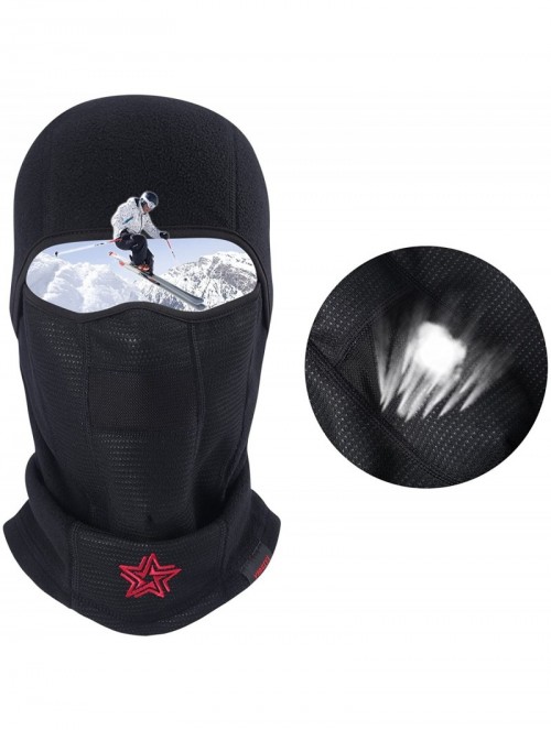 Balaclavas Balaclava Ski Mask Winter Windproof Multifunctional Full Face Mask - CH1858LSWNK $18.70