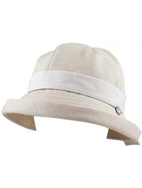 Bucket Hats Ladies Packable Women's Sun Beach Bucket Hat (Elise-Khaki) - CM18GZQR4D4 $19.11